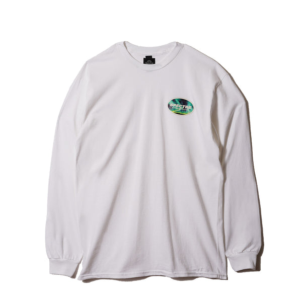 【おまけ付】 Aurora Spectre(スペクトル) | Tee/White Long-Sleeve Logo Oval トップス